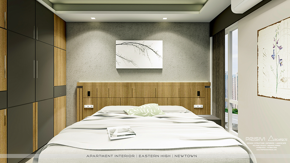 Modern Apartment Interior Design by Interiors Next at New Town